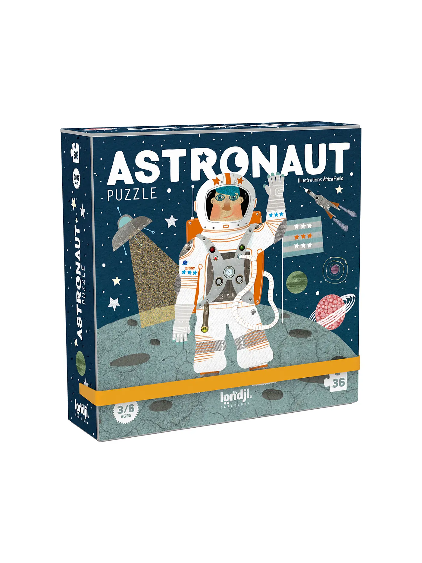 LONDJI | Pocket Puzzle ASTRONAUT 36 Teile | 